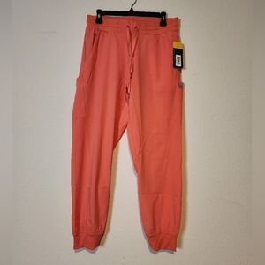 WonderWink Areo - Women's Coral Jogger 6 Pocket Scrub Pants - Size: Medium